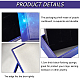 Starry Sky Pattern Cardboard Jewelry Boxes(CBOX-BC0001-40D)-4