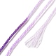 8 Skeins 8 Colors 6-Ply Polyester Embroidery Floss(OCOR-M009-01A-01)-3