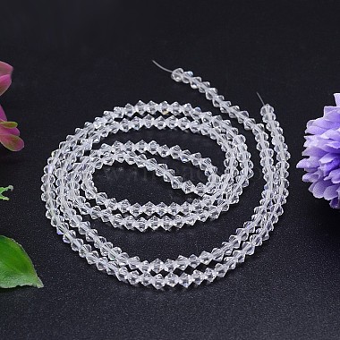 Faceted Imitation Austrian Crystal Bead Strands(G-M180-8mm-01A)-2