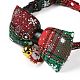 Cloth Pet's Christmas Bowknot Collar(AJEW-D051-01G)-2