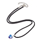 Glass Heart Pendant Necklaces(NJEW-JN04476-02)-3
