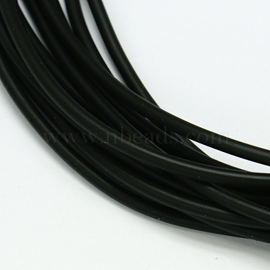 Синтетический шнур резиновые бисером(RCOR-A013-02-0.8mm)-3