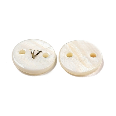 Freshwater Shell Buttons(BUTT-Z001-01V)-2