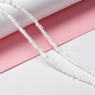Natural Trochid Shell/Trochus Shell Beads Strands(SSHEL-O001-24B-02)-5