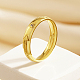 Arrow Pattern Stainless Steel Finger Ring for Women(HA9923-3)-2