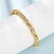 Brass Twisted Rope Open Cuff Bangles(KK-CBA3297-11G)-3
