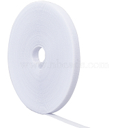 Blending Reusable Cable Straps Cable Ties, Hook and Loop Tapes, for Cords Cable Management, White, 12x1.2mm, 15m/roll(FIND-WH0152-337B)