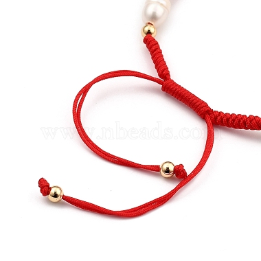 Bracelets de perles tressées en fil de nylon ajustable(BJEW-JB05384-01)-3