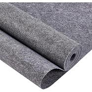 Polyester Felt Sticker, Rectangle, Dark Gray, 300x40x0.09cm, 3m/roll(DIY-WH0223-18D)