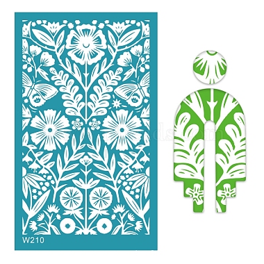 Teal Polyester Screen Printing Stencils