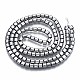 Electroplate Non-magnetic Synthetic Hematite Beads Strands(G-T114-61-P)-2