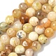 Natural Yellow Opal Beads Strands(G-I213-18-8mm)-1