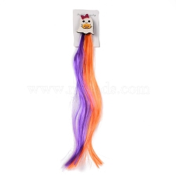Halloween Headgear, Ghost Decorative Wig Hairpin, Party Hair Decorations, Colorful, 445mm(PHAR-H065-03)