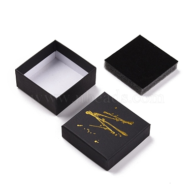 Hot Stamping Cardboard Jewelry Packaging Boxes(CON-B007-01B)-2