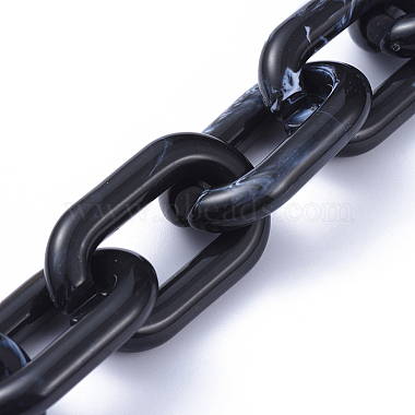 Black Acrylic Cable Chains Chain