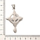 Antique Silver 304 Stainless Steel Pendants(STAS-R140-05AS-03)-3