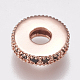Entretoises de perles en laiton avec zircone cubique de micro pave(ZIRC-K074-11B-02)-3