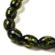 Handmade Dichroic Foil Glass Beads Strands(DICH-U001-12A)-3