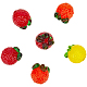 9Pcs 3 Colors Handmade Lampwork Beads(LAMP-PA0001-27)-1