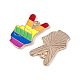 Regenbogenfarbene Pride-Emaille-Anhänger aus Legierung(ENAM-K067-08)-4