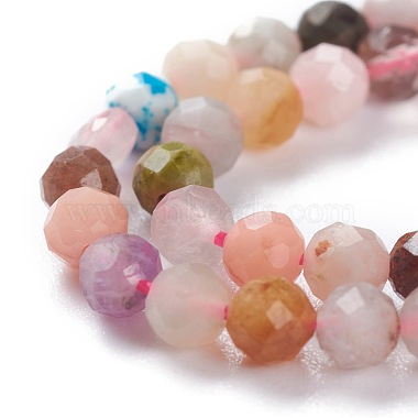 Natural Mixed Gemstone Beads Strands(G-A026-A04-4mm)-3