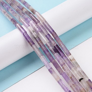 Natural Amethyst Beads Strands(G-F247-53)-2