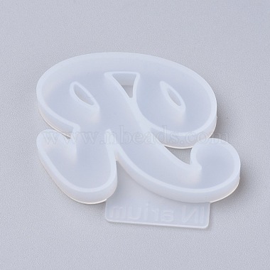 Lettre moules en silicone bricolage(X-DIY-I034-08R)-2