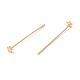 Brass Star Head Pins(FIND-B009-02G)-2