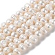 Natural Cultured Freshwater Pearl Beads Strands(PEAR-E018-01)-1