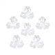 3-Petal ABS Plastic Imitation Pearl Bead Caps(X-OACR-T018-05)-1