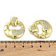 Brass with Cubic Zirconia Pendants(KK-K353-06G)-3