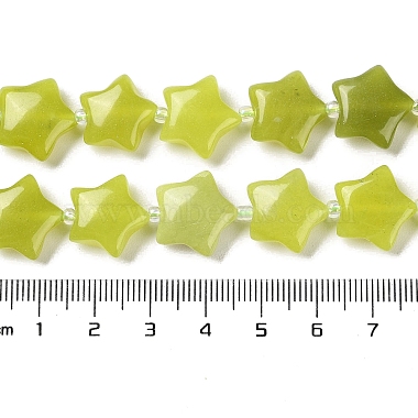 naturels de citron jade perles brins(G-NH0005-004)-5
