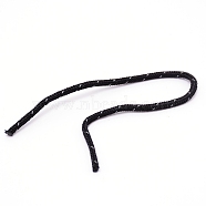 Polypropylene Cords, for Tent Stakes, Ground Pegs, Black, 210x2.5mm(OCOR-WH0063-46B)