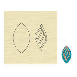 Wood Cutting Dies, with Steel, for DIY Scrapbooking/Photo Album, Decorative Embossing DIY Paper Card, Mixed Patterns, 15x15cm(DIY-WH0178-064)