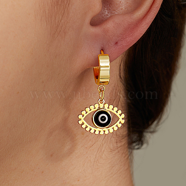 Stainless Steel Hoop Earrings for Women(NY6298)-4