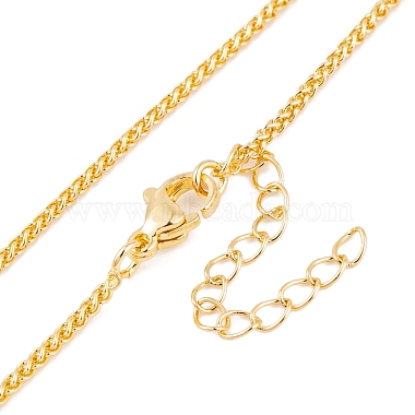 Butterfly Rack Plating Brass ABS Pearl Pendant Necklaces(NJEW-S423-03G)-3