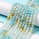 Natural Flower Amazonite Beads Strands(G-J400-A08-03)-2