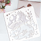 PET Hollow Out Drawing Painting Stencils(DIY-WH0391-0318)-3