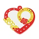 Valentine's Printed Acrylic Pendants(OACR-P021-A04)-1