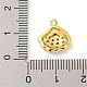 Rack Plating Brass Micro Pave Clear Cubic Zirconia Charms(KK-P277-10G)-3