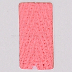 Cotton Twill Tape Ribbons, Herringbone Ribbons, for Sewing Craft, Hot Pink, 1 inch(25mm), 45m/roll(OCOR-WH0063-19C)