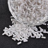 5mm White Glass Beads(SEED-I001-401)