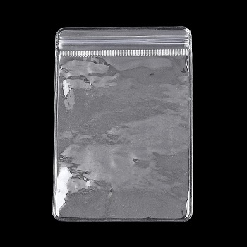 Plastic Resealable Packaging Bags, Top Seal Thick Bags, Rectangle, 10.5x7cm, Unilateral Thickness: 9.8 Mil(0.25mm)
