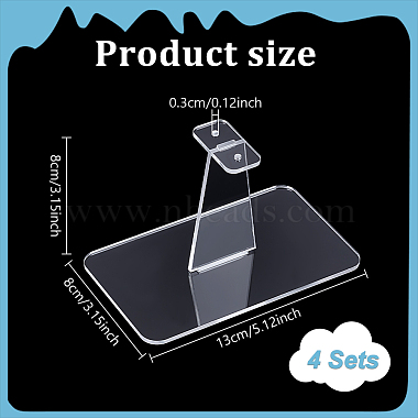 4Pcs Acrylic Action Figure Display Holders(ODIS-GA0001-51A)-2
