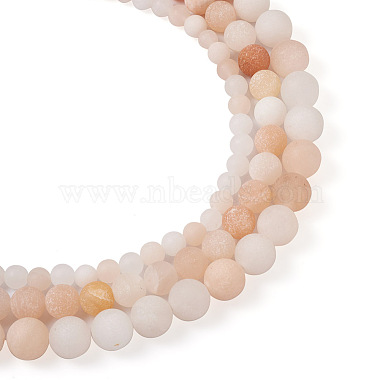 Yilisi 3 Strands 3 Style Natural Pink Aventurine Beads Strands(G-YS0001-13)-2