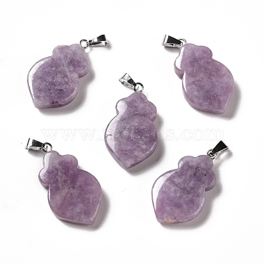 Natural Gemstone Pendants(G-F714-01)-2