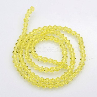 Bicone Glass Beads Strands(EGLA-P016-4mm-11)-2