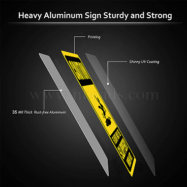 Aluminum Warning Sign(DIY-WH0220-0017)-3