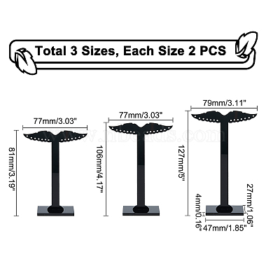 T Shape Acrylic Earring Displays(EDIS-WH0020-50)-4