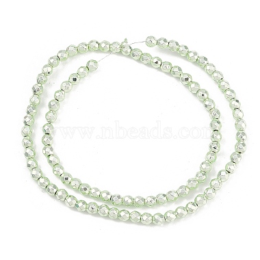 Perlas de hematita sintéticas no magnéticas galvanizadas con pintura para hornear(G-H072-A01-01D)-2